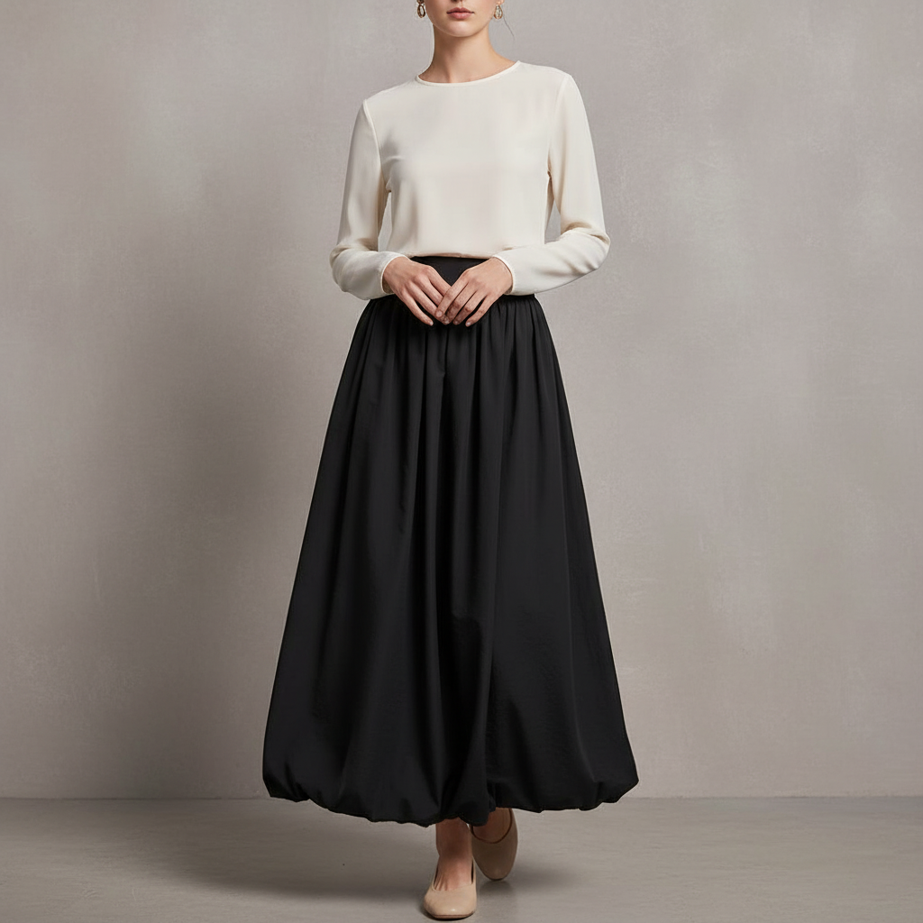 Bubble Maxi Skirt
