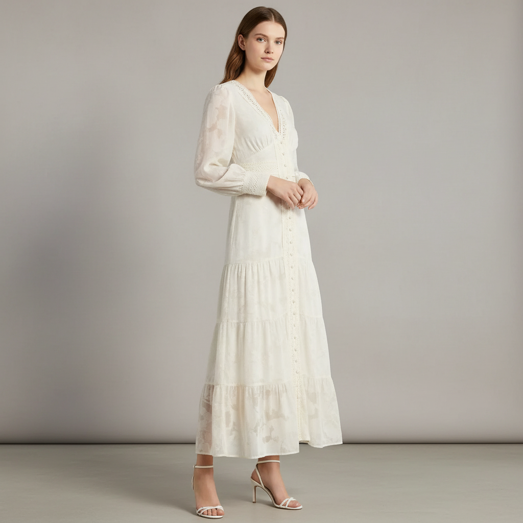 Devin Long Sleeve Maxi Dress