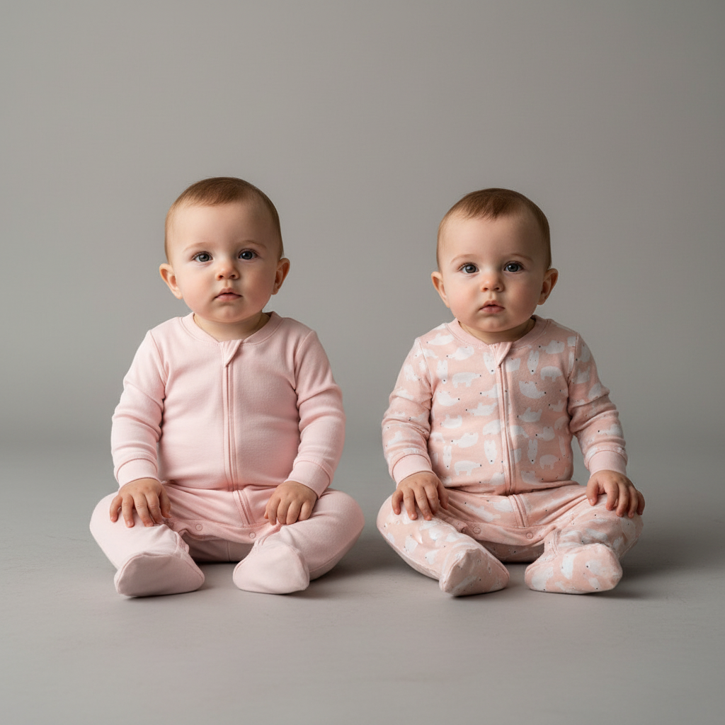 Amazon Essentials Cotton Footed Pajamas