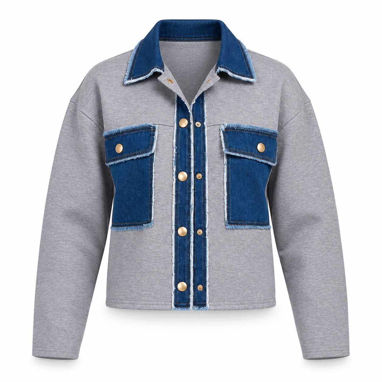 Velvet Heart Antonia Jacket — Grey