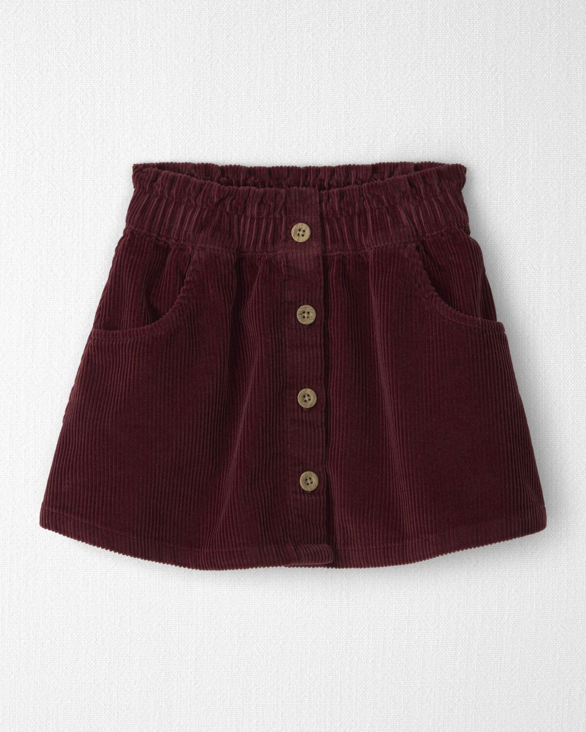 Toddler Girl Organic Cotton Corduroy Skirt - Little Planet
