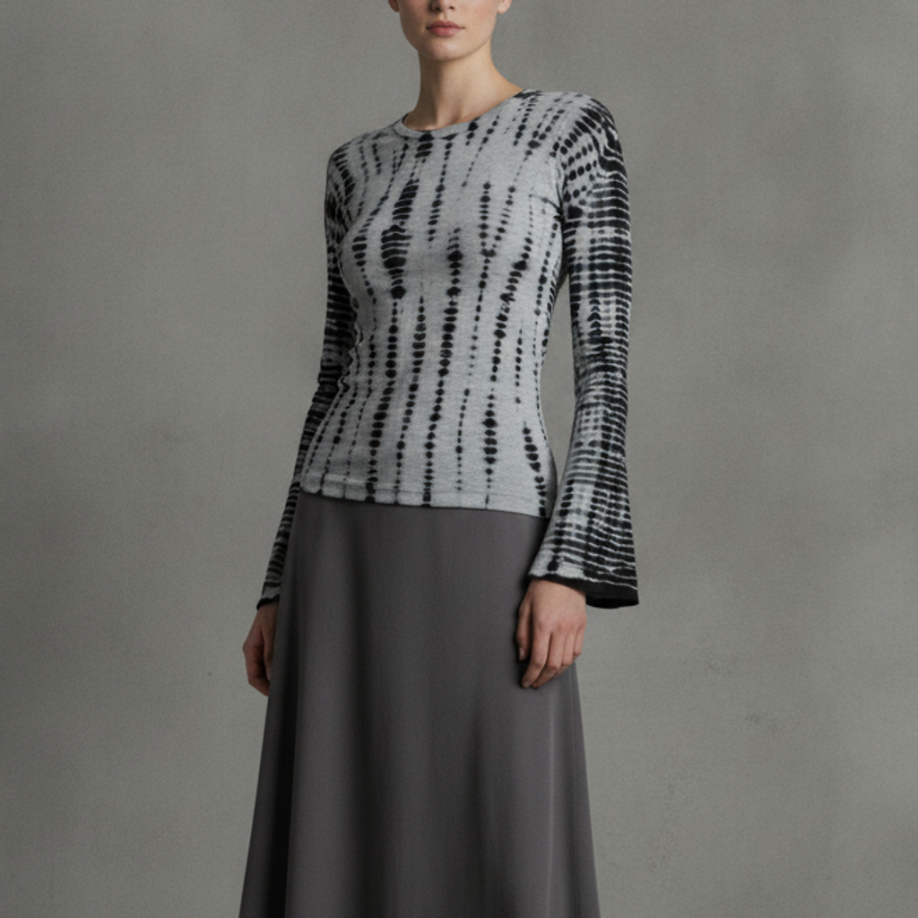 Bell Sleeve Fitted Tee