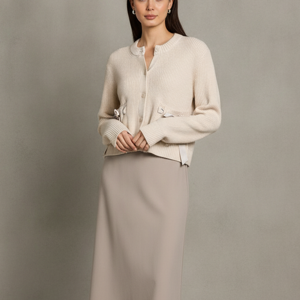 Splendid Stassi Satin Tie Cardigan