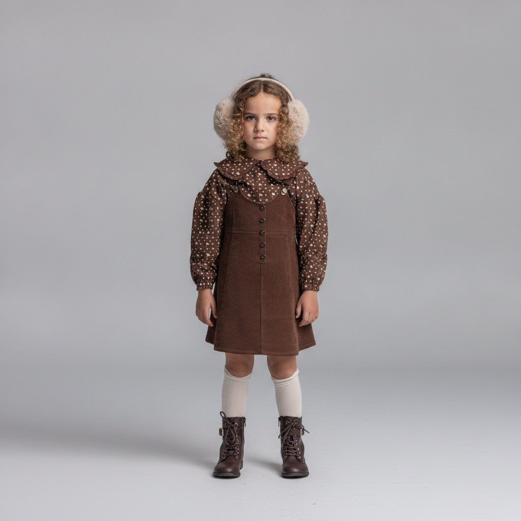 Heritage Brown Girls Sweatshirt