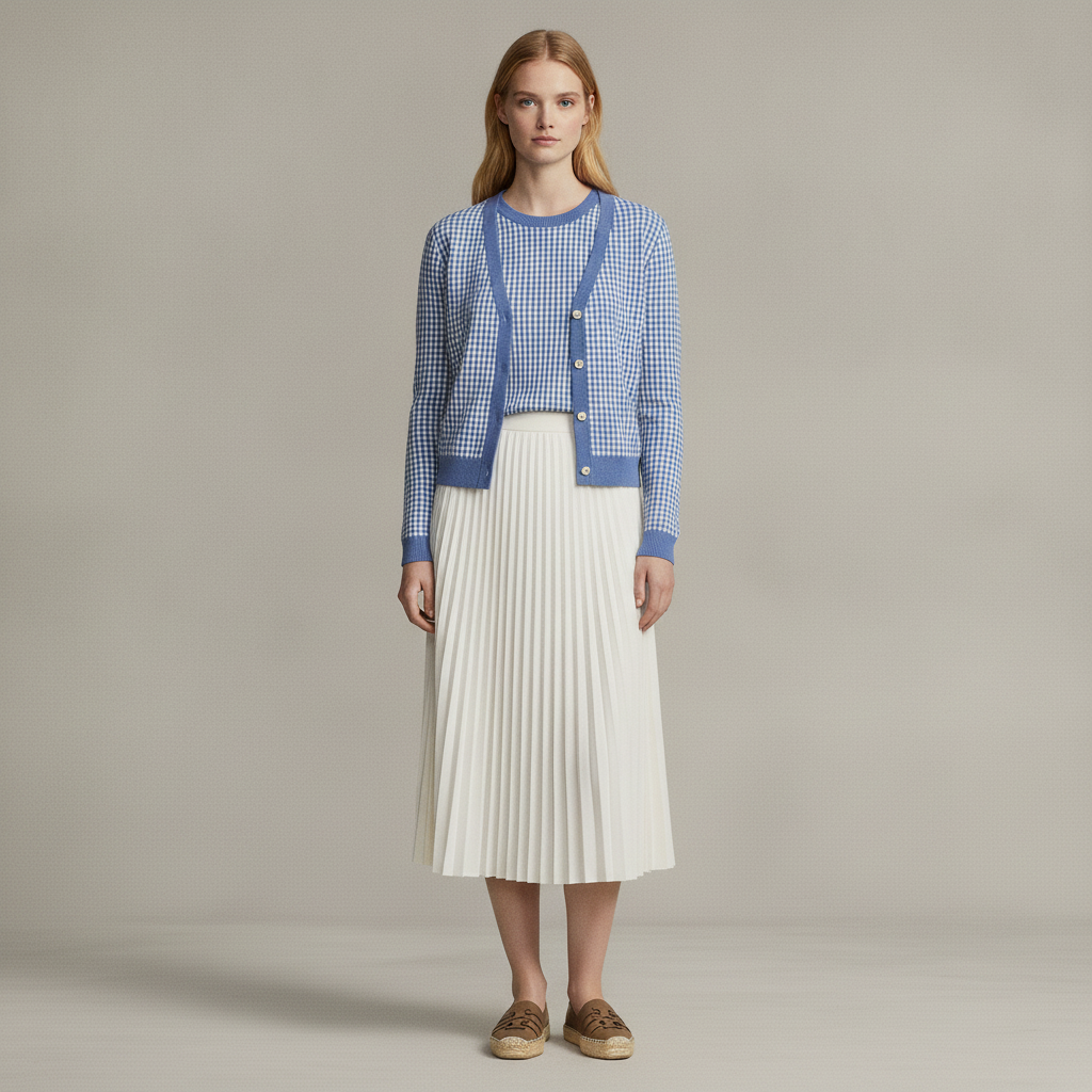 J.Crew Gingham Outfit