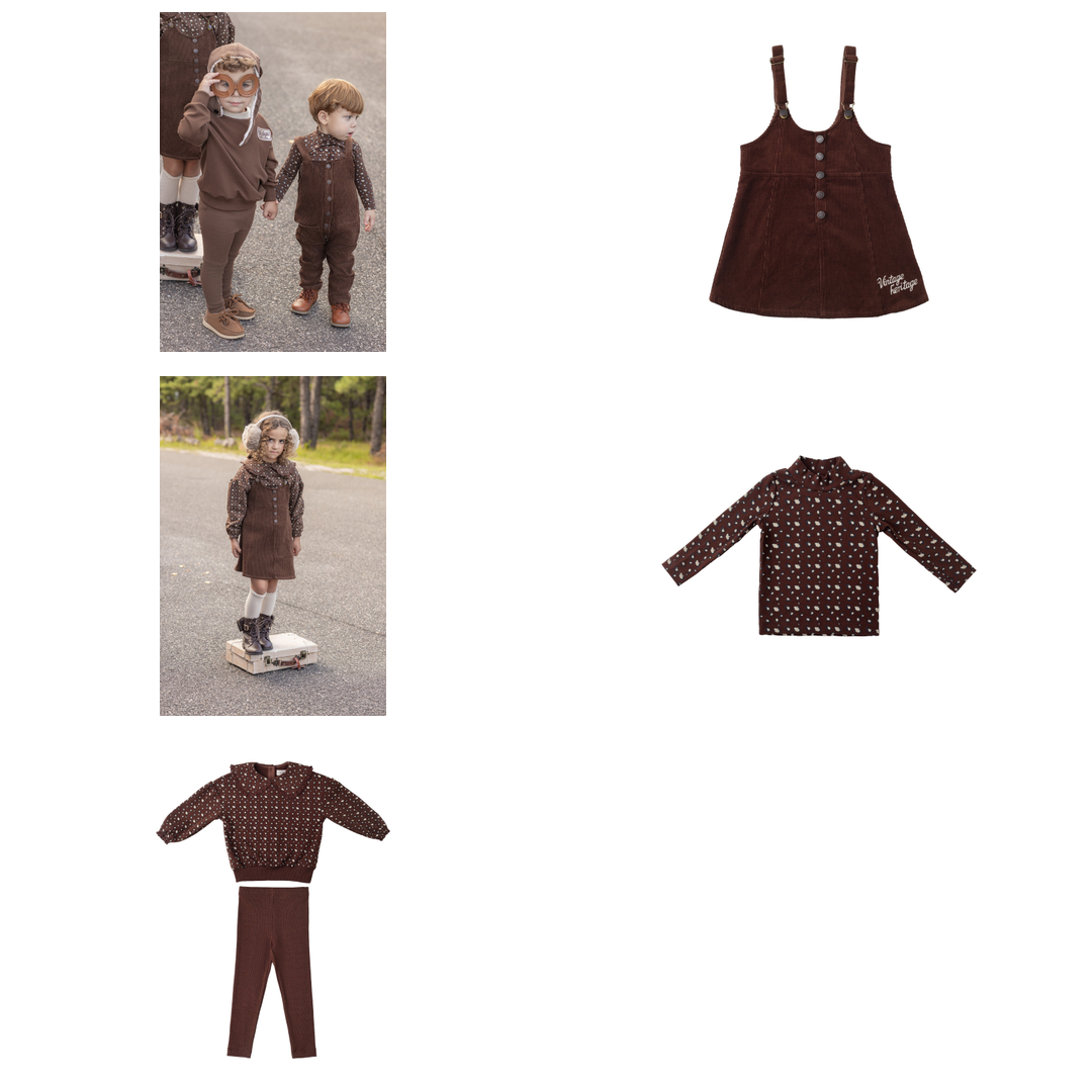 Limonana Heritage Brown Sibling Set
