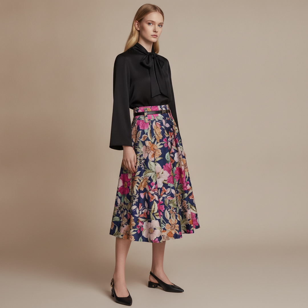 Scarf-Detail Satin Blouse - + KARL LAGERFELD PARISWomen's Printed + Vince Camuto Velana Pointed