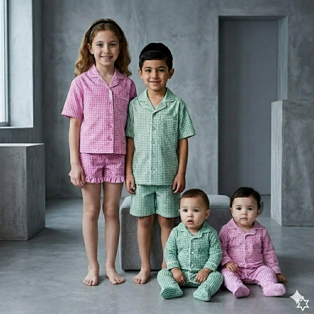 Target Gingham Pajamas Set