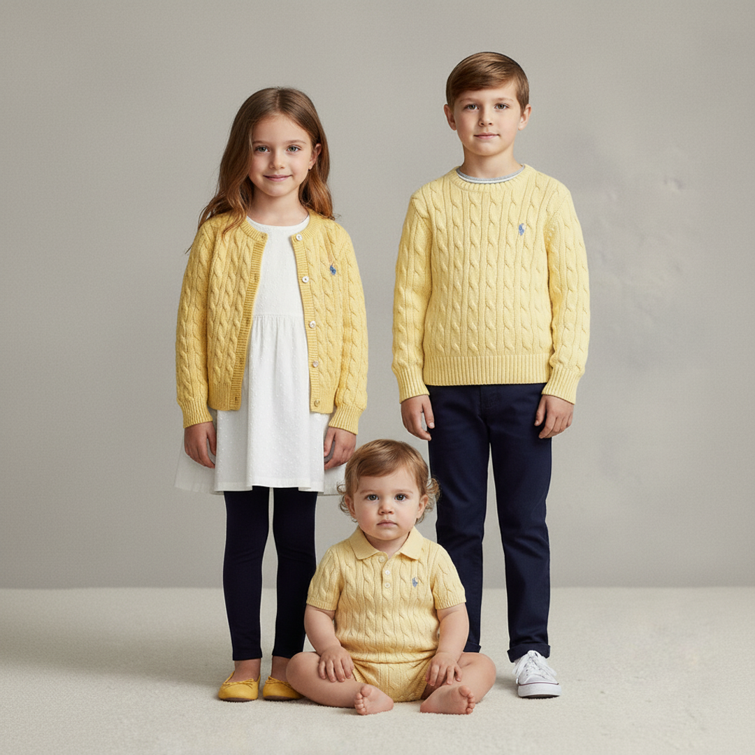 Cotton Knit Family Matching Set-Saks Fifth Butter