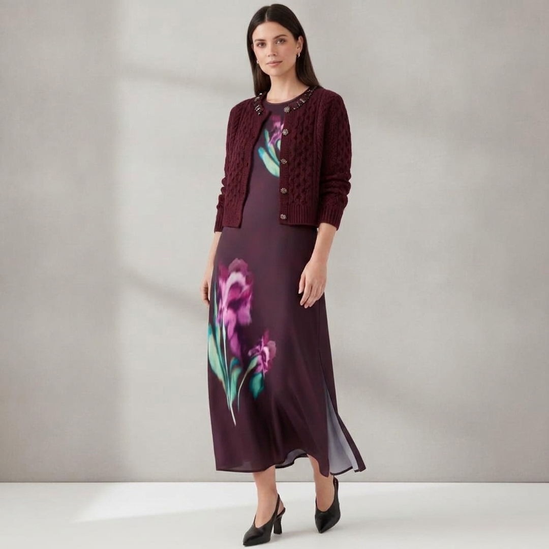 Cathryn Embellished Cable Knit + Vince Camuto Women's Sleeveless + Vince Devi Slingback Pointed