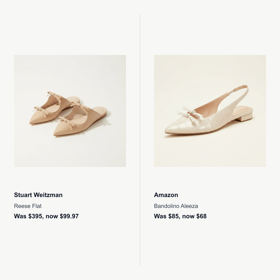 Stuart Weitzman Double Bow Look