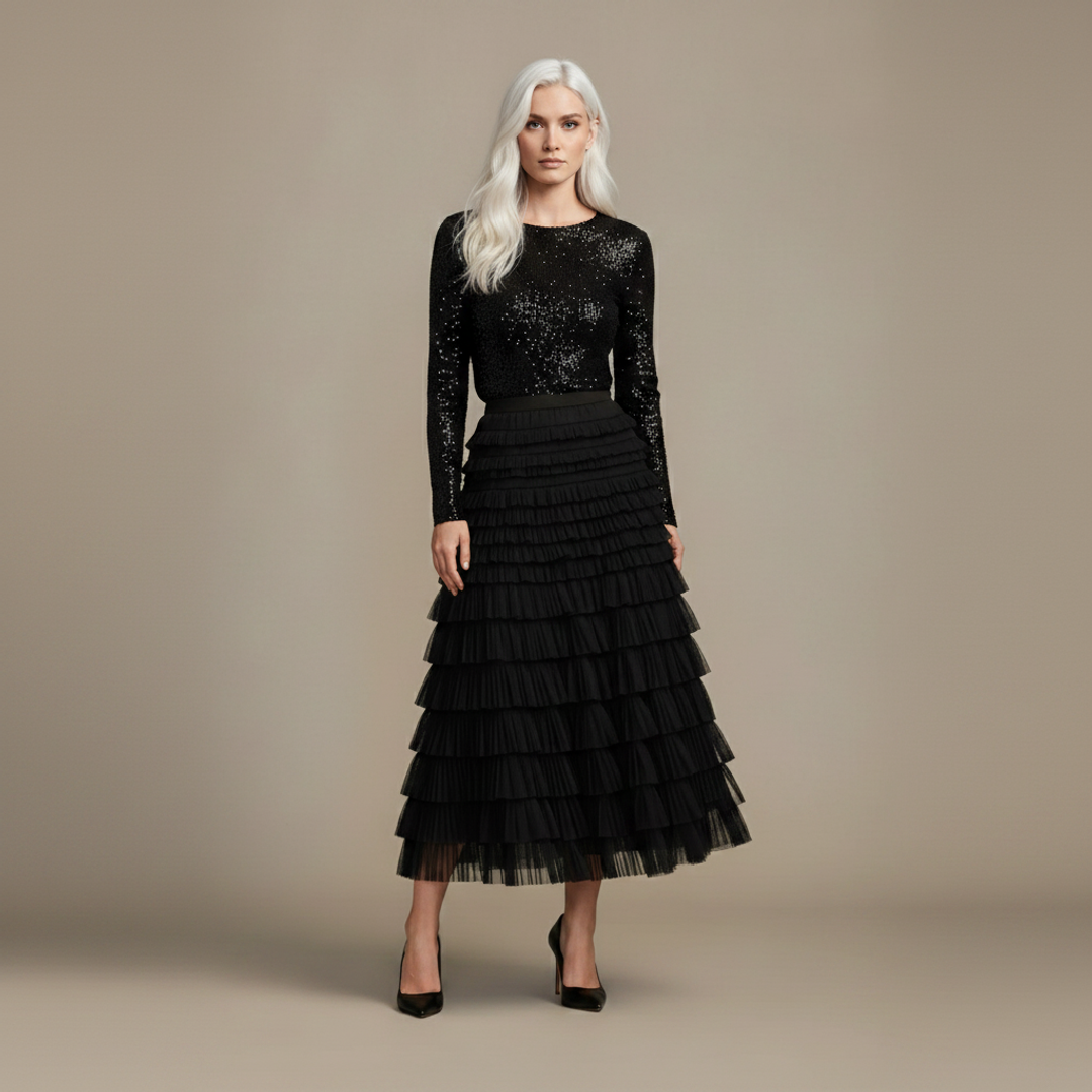 sequin and tulle simcha