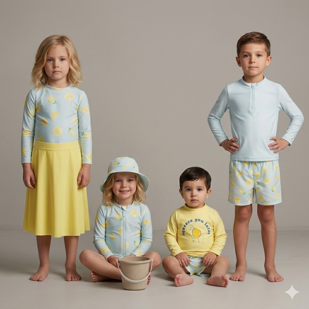 Carter's Lemon Swim Collection