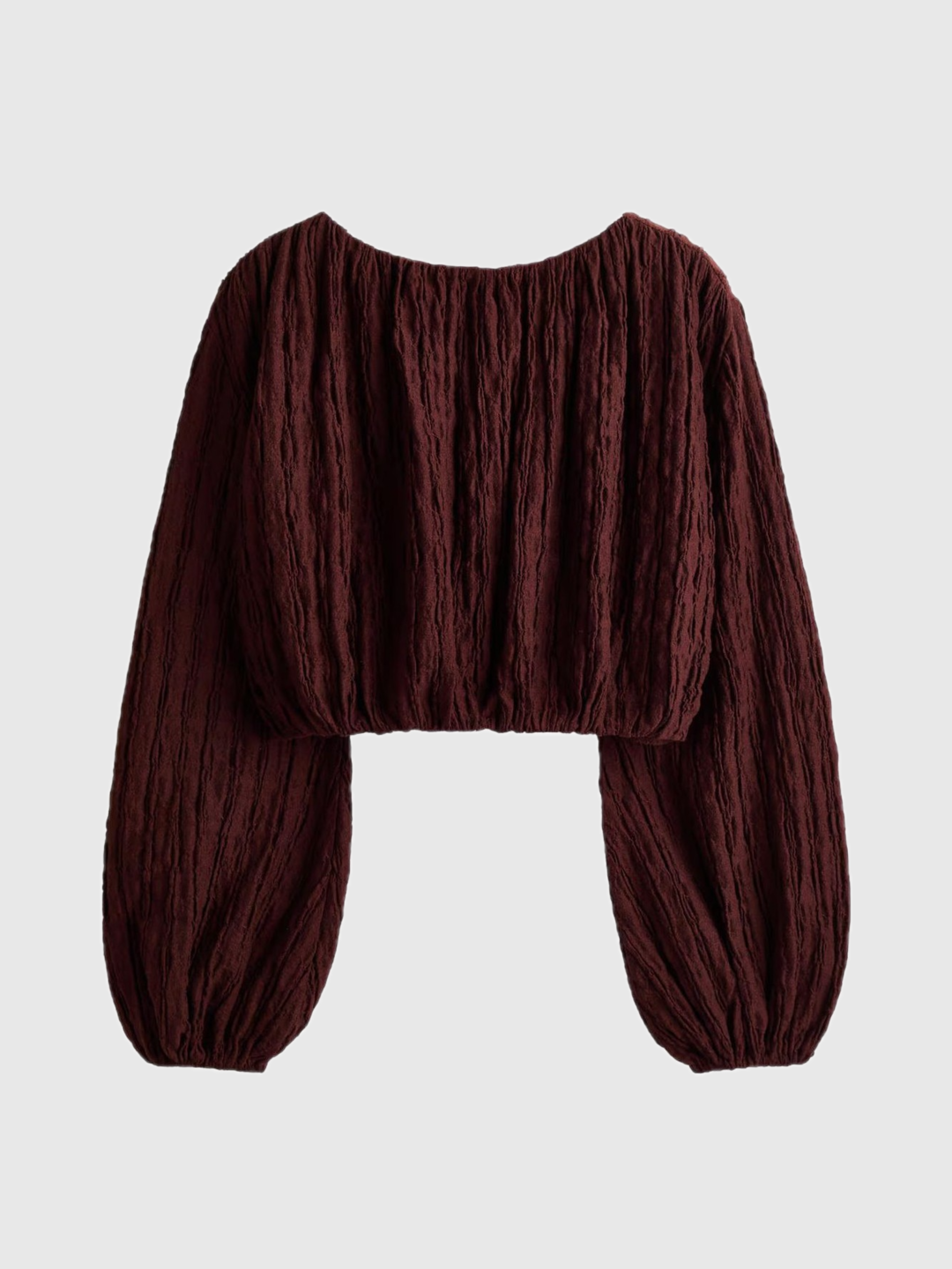 MAMA Balloon-Sleeved Top