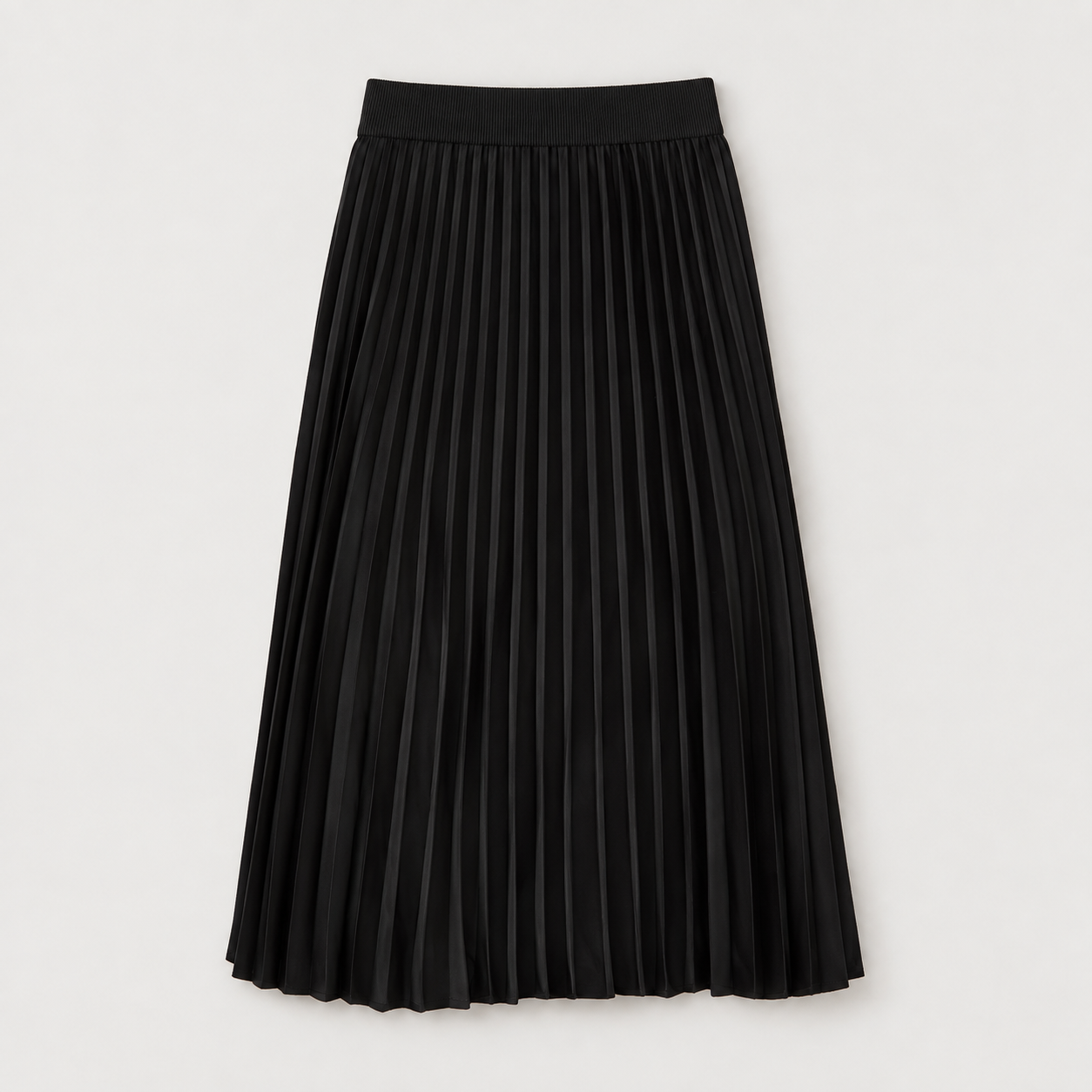 Pleated Midi Skirt