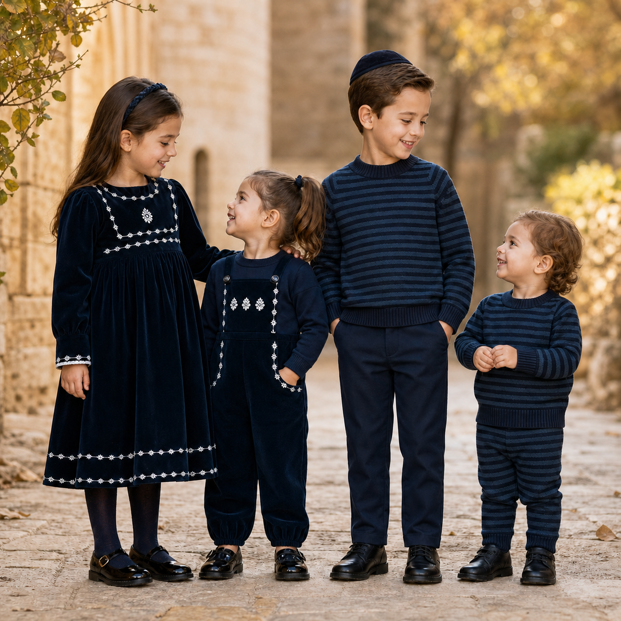 Ely's Embroidered Trim Family