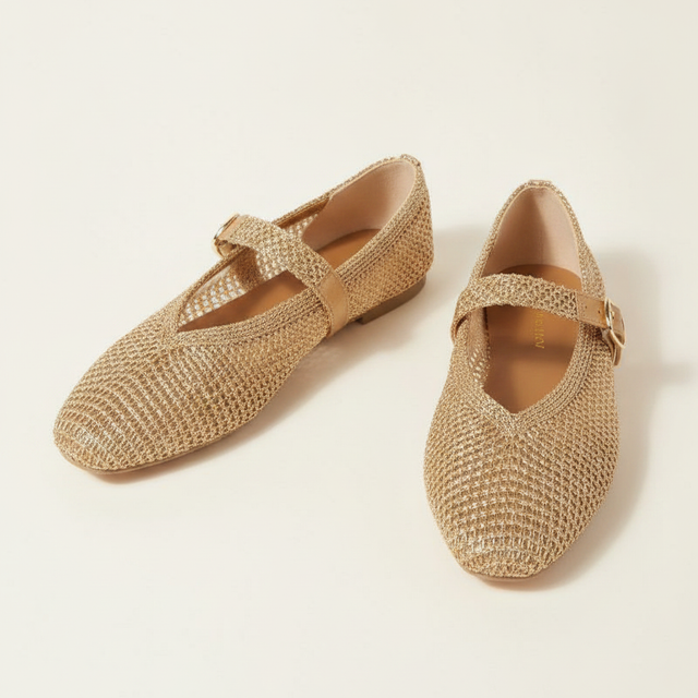 Women’s Issa Flats with Memory Foam Insole - A New Day Copper 8