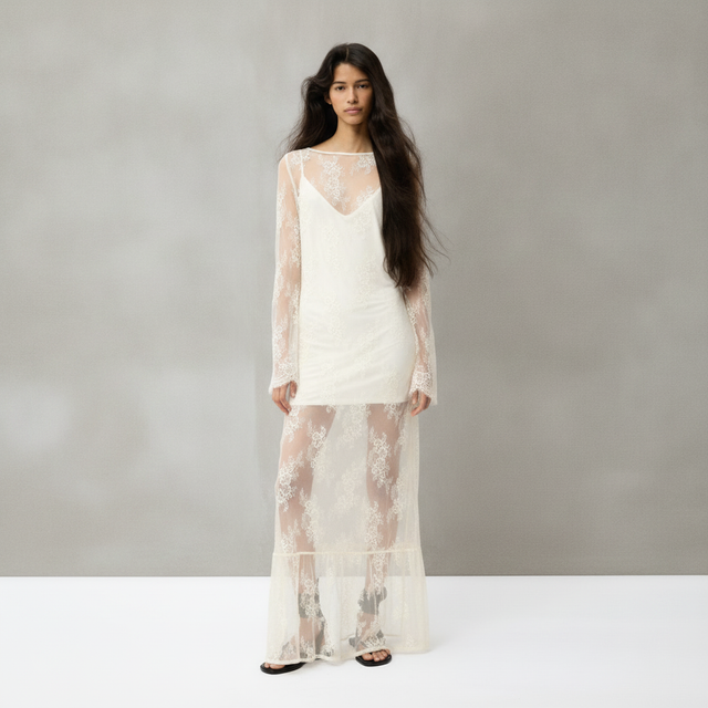 LACE MAXI DRESS