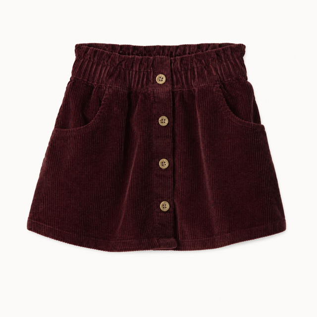 Toddler Girl Organic Cotton Corduroy Skirt - Little Planet