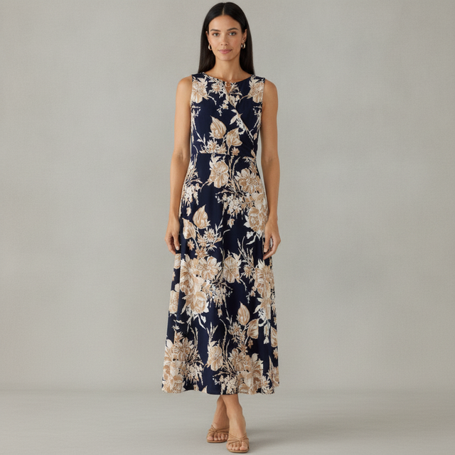 Sandra Darren Women's Sleeveless Floral Sheath Dress