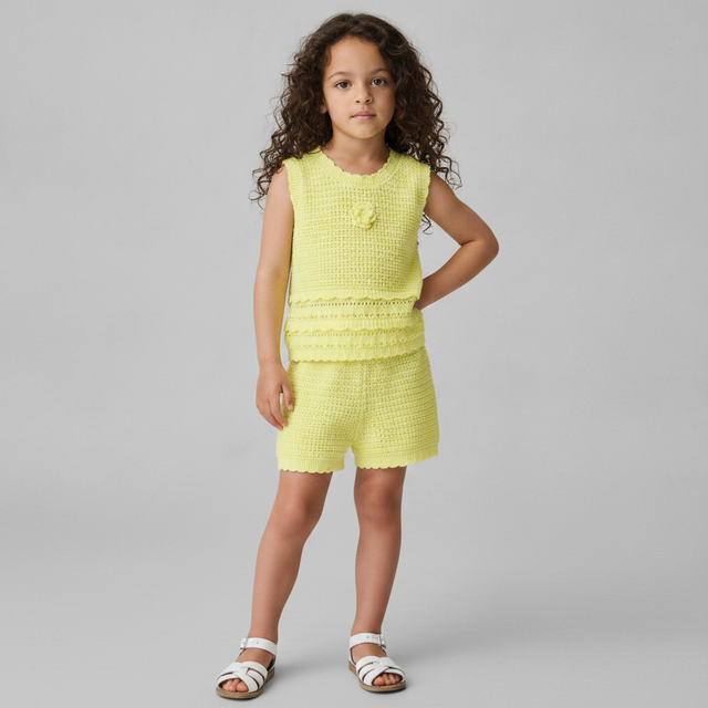 Baby & Toddler Crochet Pull-On Shorts