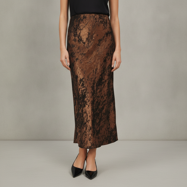 Bias Maxi Skirt