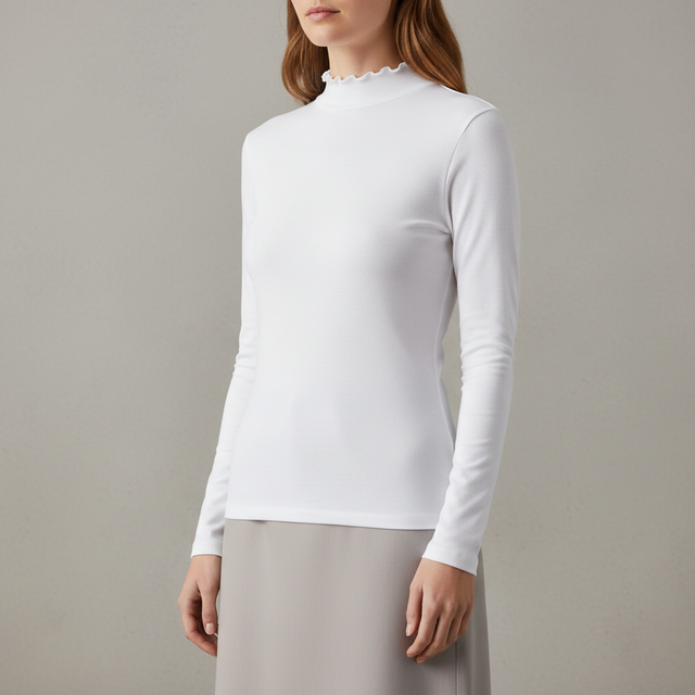 Mock Sleeve Long Fit Shirt