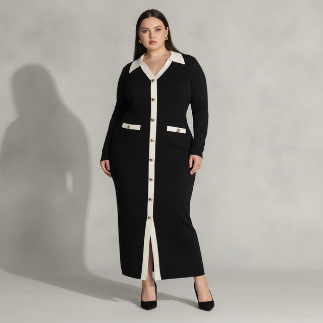 Women's Sweetheart Sweater Dress