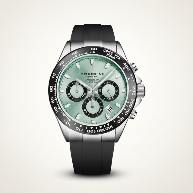 Stührling Aquamaster 4050 Chronograph Watch 42mm