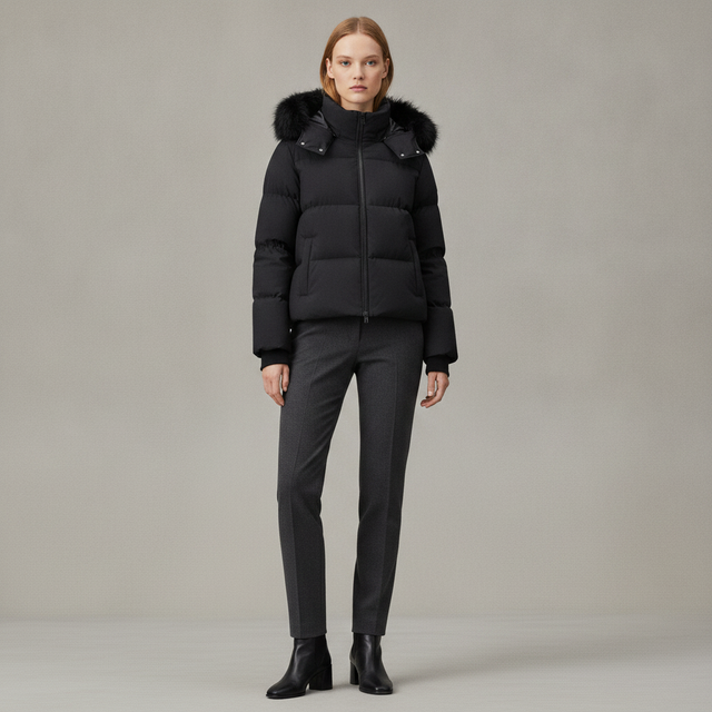 Misti Down Hooded Puffer Jacket