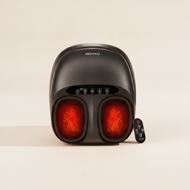 Shiatsu Foot Massager with Heat & Remote Control