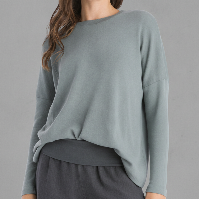 PERFECT LONG SLEEVE SLOUCHY TEE