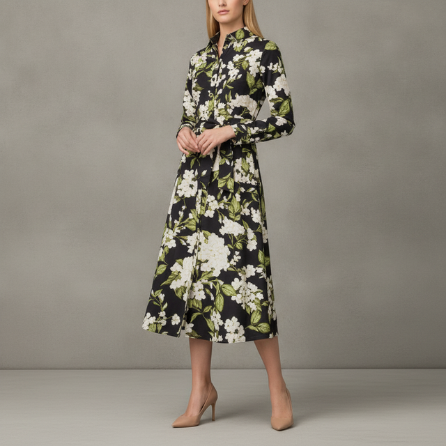 Ted Baker Anna Long Sleeve Shirt Dress