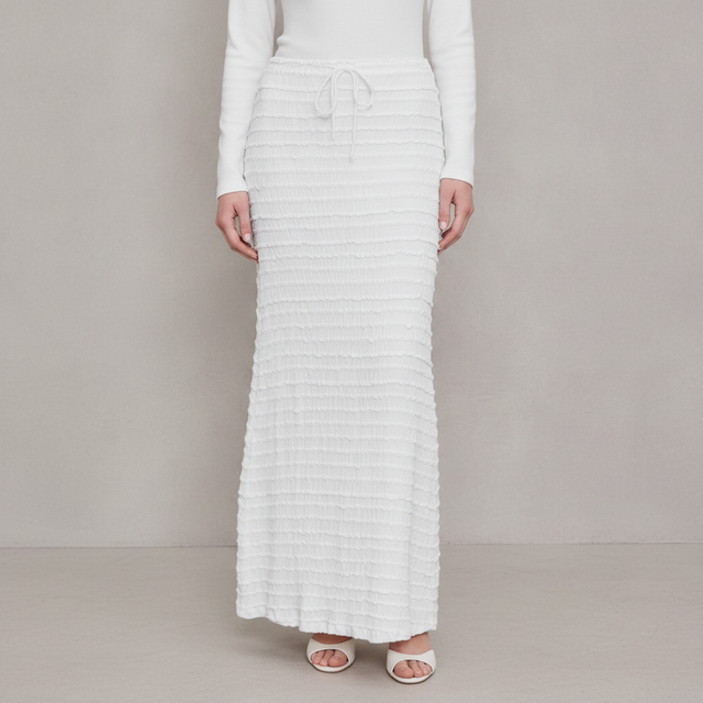 Seven WondersAdalee Ruffle Texture Maxi Skirt