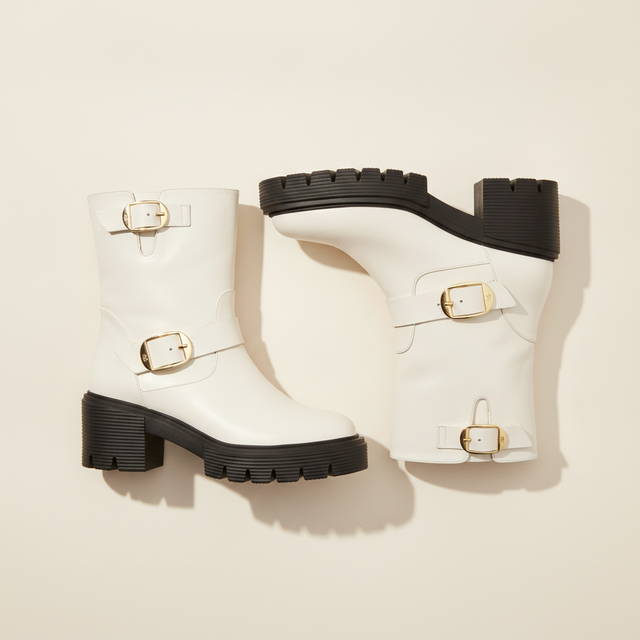 Soho Moto Leather Bootie