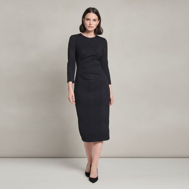Women's 3/4 Sleeve Sheath Dress
