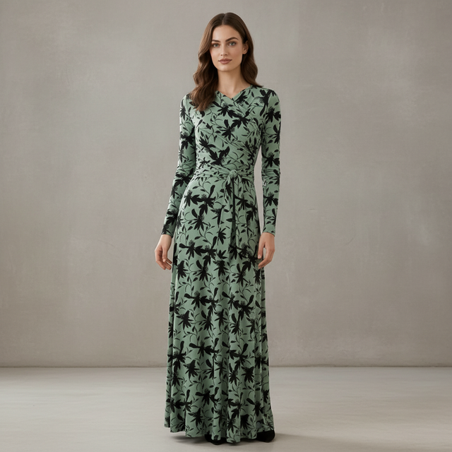 Wrap Maxi Dress Summer 26