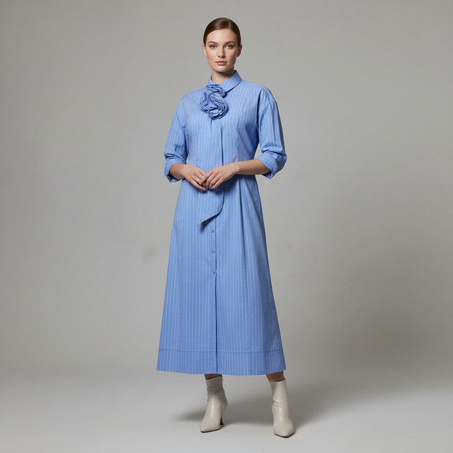 plus size maxi shirt dress