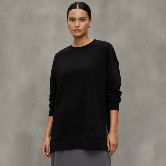 SoComfy Relaxed Tunic Sweatshirt