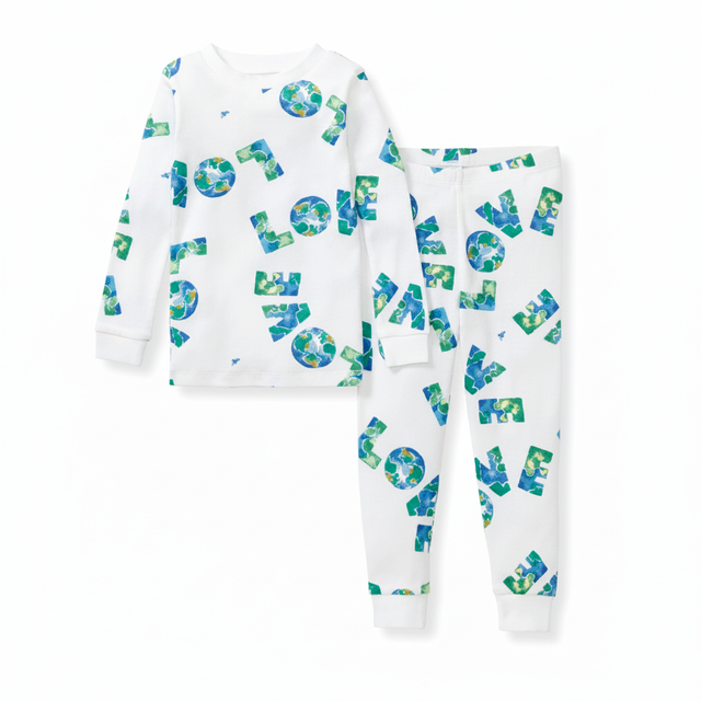 Earth Love Organic Cotton Two-Piece Pajamas
