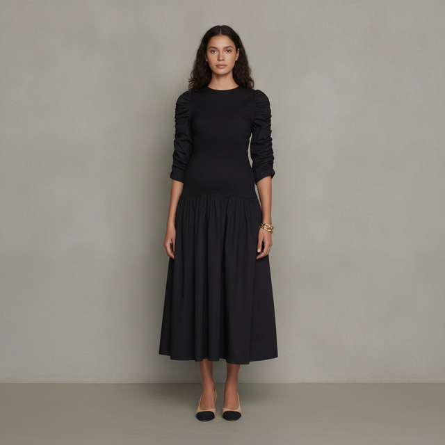 Tay Maternity Dress in Black