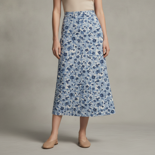 FLORAL SKIRT