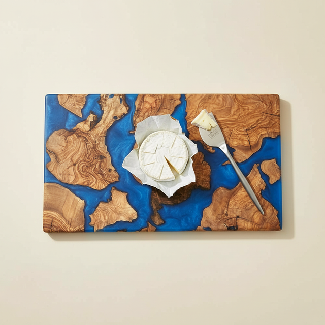 Designium Olive Wood Resin Cheese Board
