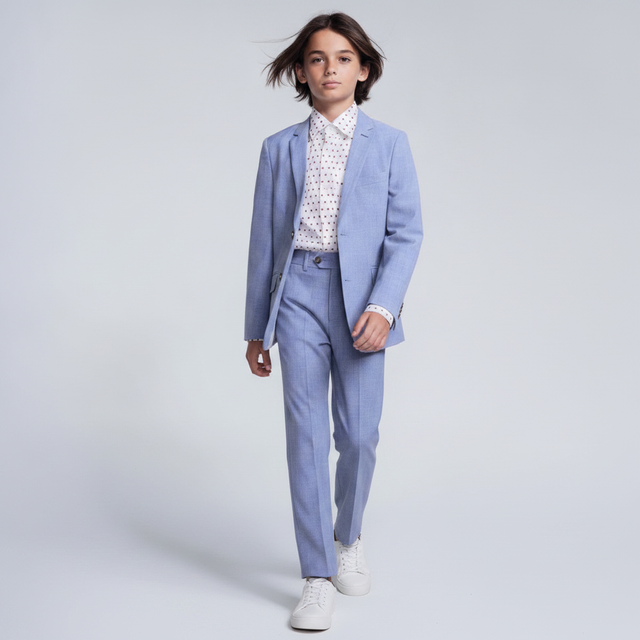 Boys Light Blue Suit