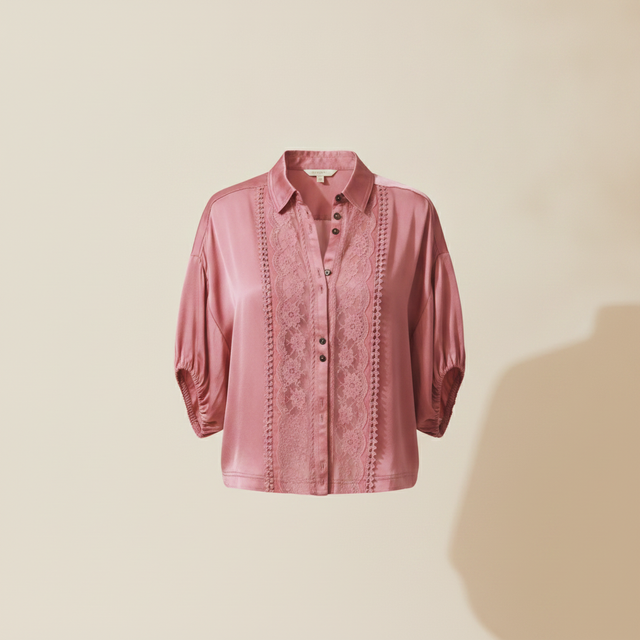Pilcro Quincy Lace Blouse
