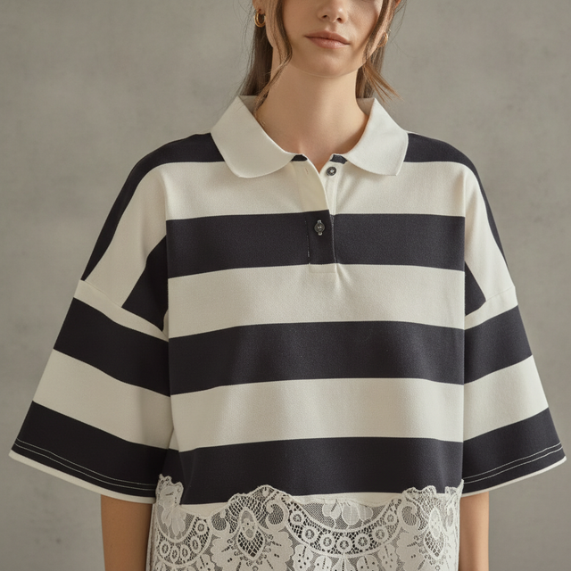 Club Navy Top