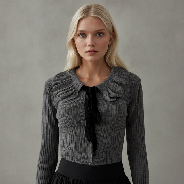 Ruffle Bow Top