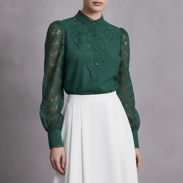Rooscier Blue Blouse