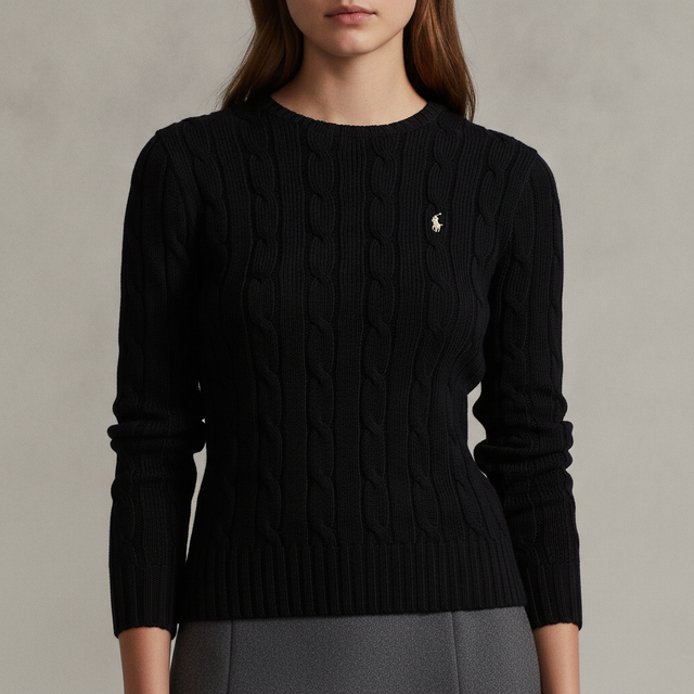 Julianna Cotton Cable Sweater