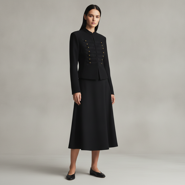 CRÊPE JERSEY JACKET